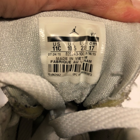 Nike Air Jordan 1 Flight 4 Prem Kids Size 11C - Picture 9 of 10